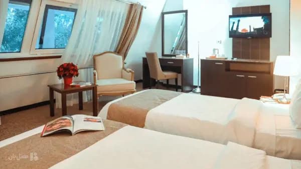 اتاق دو تخته تویین در هتل سورینت صدف کیش