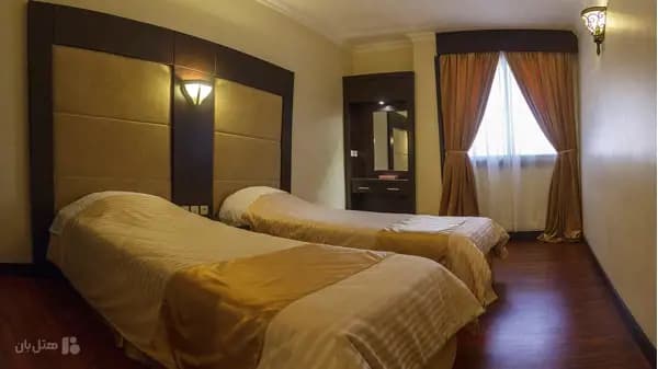 تصویر اتاق دو تخته تویین هتل ایران مشهد اتاق دو تخته تویین هتل ایران مشهد