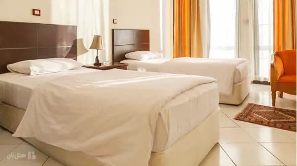 تصویر اتاق دو تخته تویین هتل جام جم کیش اتاق دو تخته تویین در هتل جام جم کیش